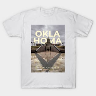 Oklahoma Travel Poster T-Shirt